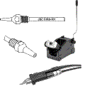 Microdesoldador DS360A, soporte y puntas para Estaciones DI-2D- DDE2 y DME2